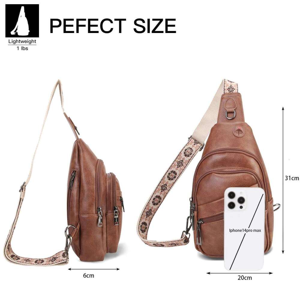 Shoulder Women's Chest Multi-Pocket Sports Crossbody Bags Men's Handbags New