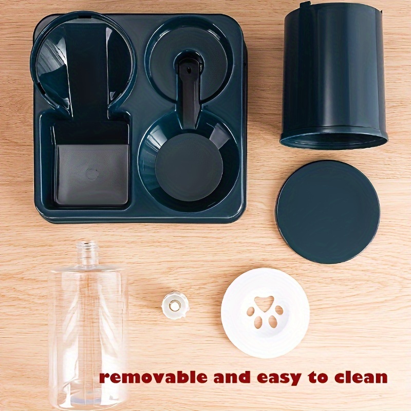 2in1 automatic pet feeder and water dispenser non slip base dual bowl design suitable for cats and small dogs