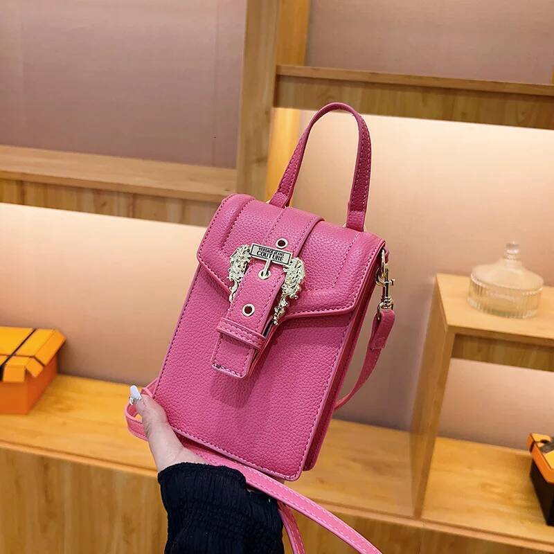 2025 New Popular Fashionable Women's Small Square Versatile Portable, Niche Urban Style, Solid Color Shoulder Messenger Bag
