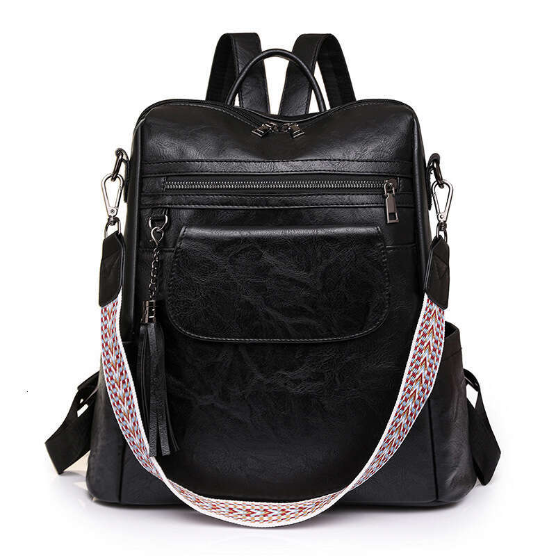 New Style Large Capacity Dual-Use Shoulder Crossbody Bag Casual Women's Backpack B5