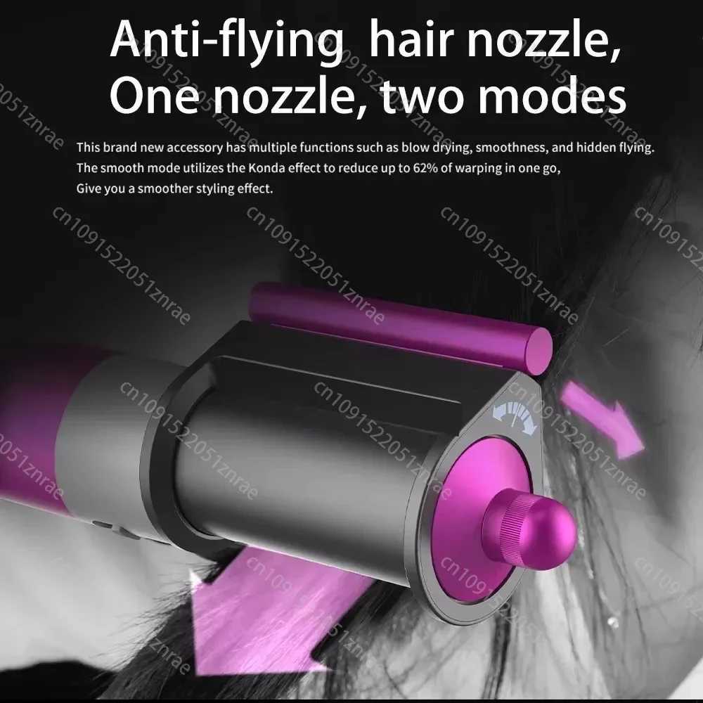 Professional 6 In 1 Air Comb Hair Dryer Curling Iron Hair Straightener Styling Tool Negative Ions Mutli-Styler Negative IonsXJ250528