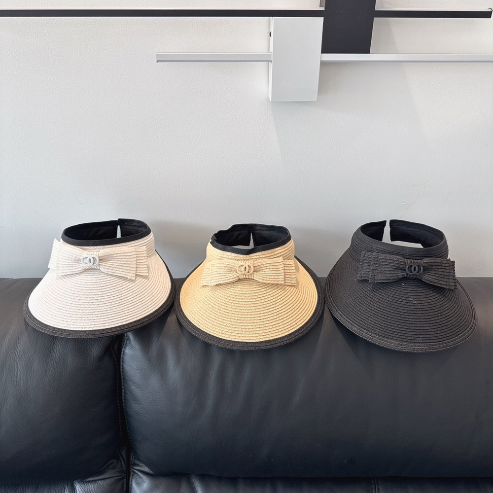 Sun Visors Baseball Cap Bucket Hats for Women Summer Ladies Fashion Letter Inverted Protection Empty Hat Cotton Casual Classic Visor Correct Designer Accessories