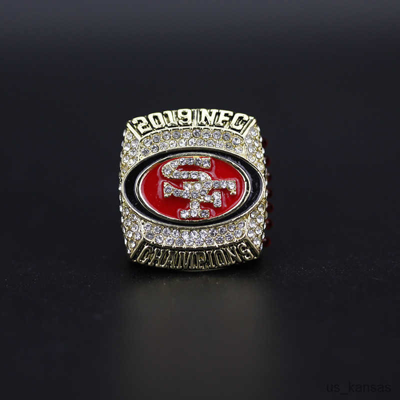 New NFL 2019 San Francisco 49 person championship ring X250529