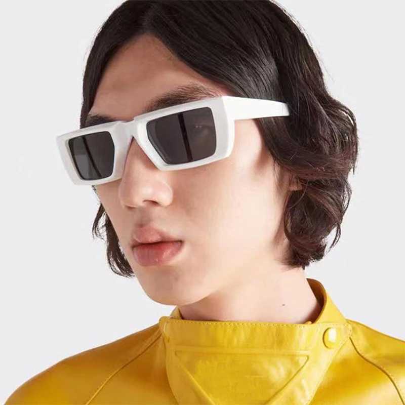 New Y2K Sunglasses for Men Women Trendy Sun Glasses Goggle Man Brand Designer Square Glasses Shades Female UV400 Eyewear XJ250528