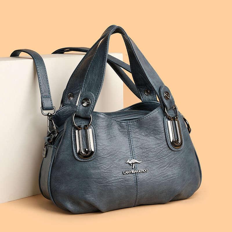New Trendy Handbag Large Capacity Shell For Middle-Aged Moms Multi-Compartment Shoulder Crossbody Bag B5