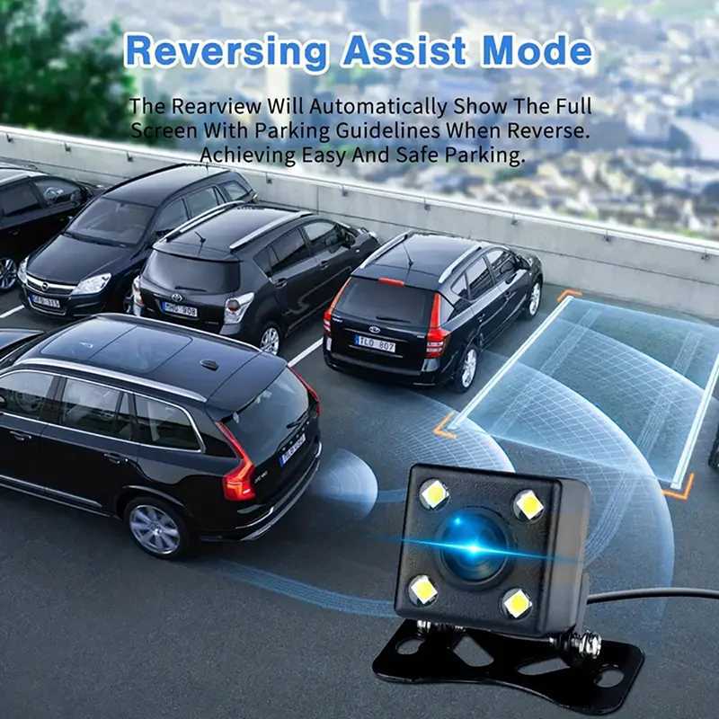 Car dvr 1080P Car dvr WIFI Dash Cam for Cars 3 Channel Video Recorder Rear View Camera for Vehicle Night Vision Black Box Car Assecories R250529 65W5