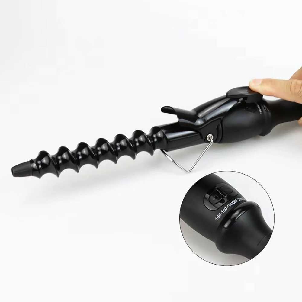 Wave Spiral Electric Hair Curlers Care Styling Professional Ceramic Curling iron Home salon Hair Styling ToolXJ250528