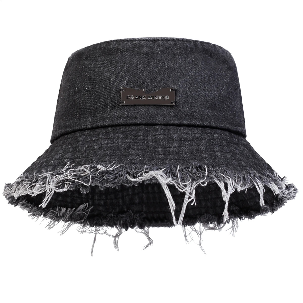 Unisex PRANK Label Personality Cowboy Bucket Hats Fishermen Caps Outdoor Casual Cap Sunscreen Hat 250523