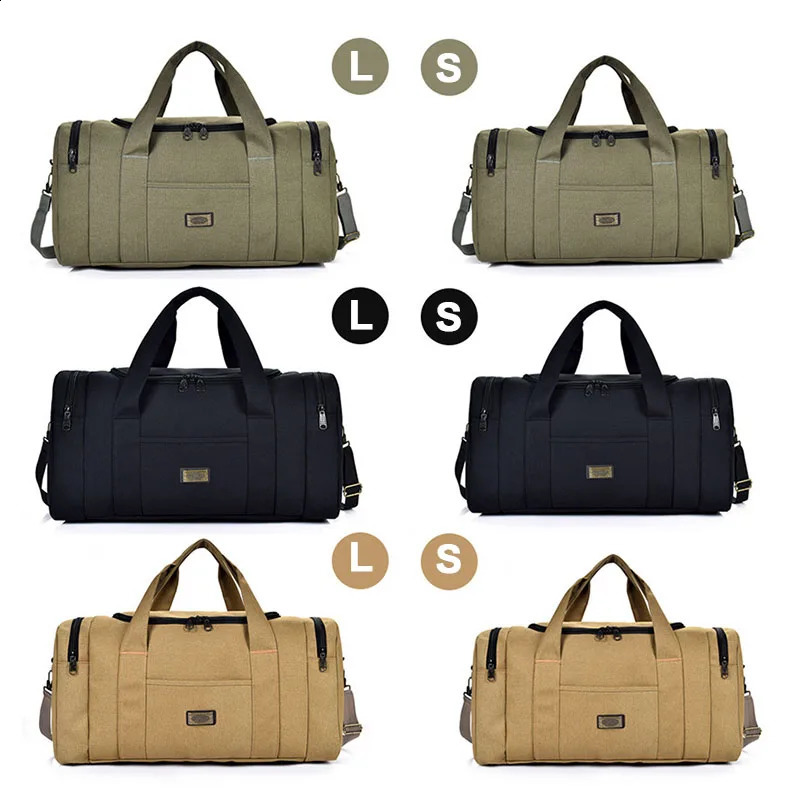 Portable Travel Luggage Bag for Women Men Multifunctional Backpack Duffel Handbag Weekender Outdoor Camping Shoulder Bags 250522