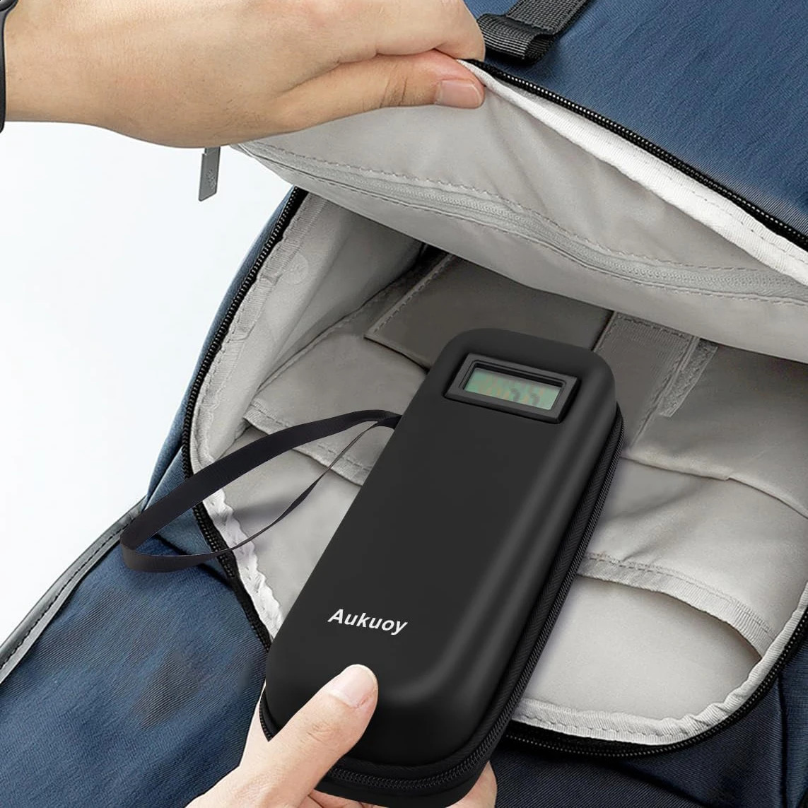 Insulin Cooler Travel Case with Thermometer Display Medication Diabetic Refrigerated Medicine Organizer Bag 250528