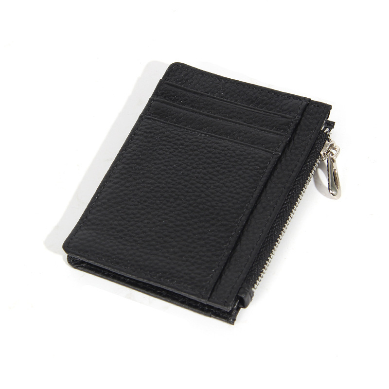 Fashion Wallet Women Men Uxury Everyday Use Minimalist Leather Faux Mini Coin Purse Magnetic Brown Black ID Window Card Free delivery Holder Credit
