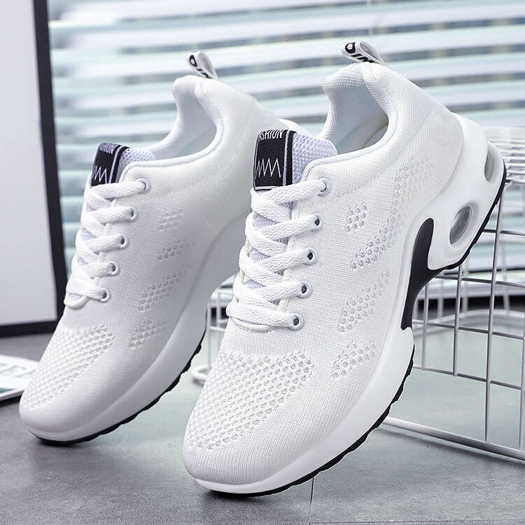 Women's Summer New Korean Style Casual Air Cushion Running Breathable Soft Sole Sports Shoes for Women 8a860b