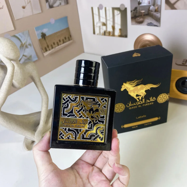 QAED AL FURSAN Men Fragrance 90ml Eau De Parfum Long Lasting Good Smell Man EDP Cologne Spray Body Mist Middle East Arab Dubai Perfumes