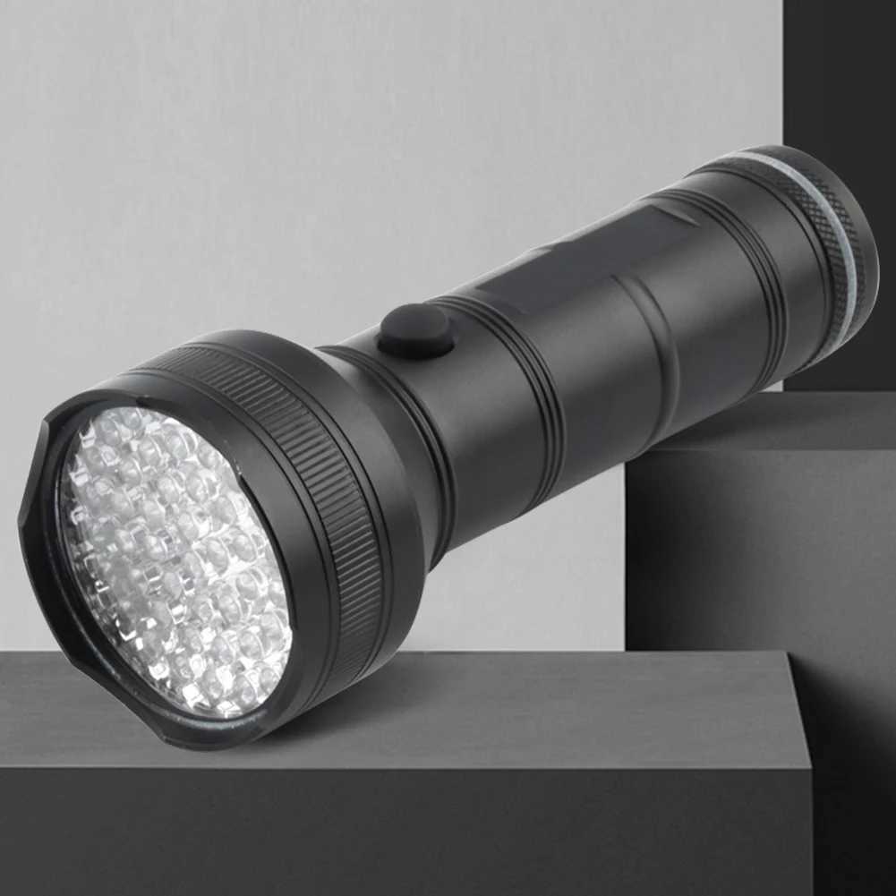 51/100 LED UV Flashlight 395nm Portable Ultraviolet Flashlight Money Verification Inspection Lamp Torch Multifunctional Tool XJ250529
