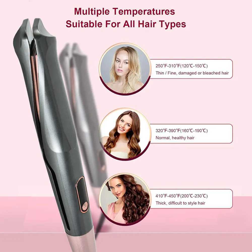 Hair Curling Wand 3/4 Inch Tapered Curling Iron Professional Ceramic Hair Curler Wand Fast Heating Hair Curlers for All HairXJ250528