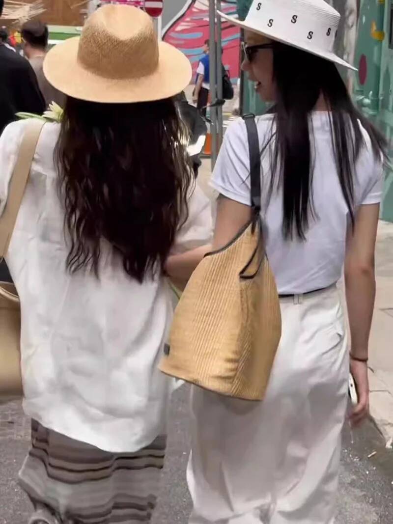 Summer Straw For Women Hollow Raffia Crochet Beach Bags Rattan Woven Shoulder Bag Fashion Weaving Ladies Tote Handbags