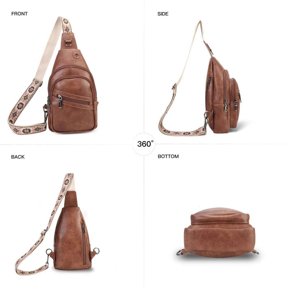 Shoulder Women's Chest Multi-Pocket Sports Crossbody Bags Men's Handbags New