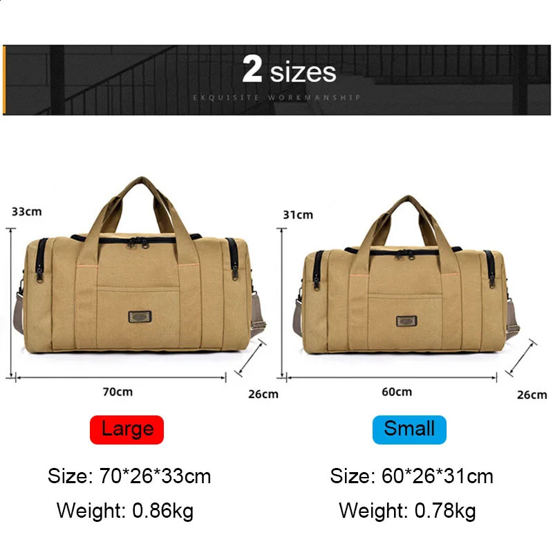 Portable Travel Luggage Bag for Women Men Multifunctional Backpack Duffel Handbag Weekender Outdoor Camping Shoulder Bags 250522
