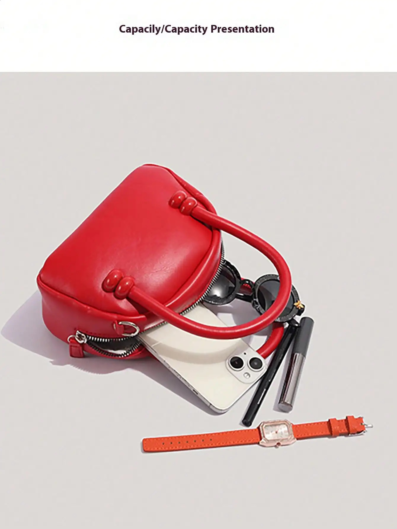 Mini Handheld Boston Bag Fashionable Multifunctional Shoulder Cross Shell Bag 250528