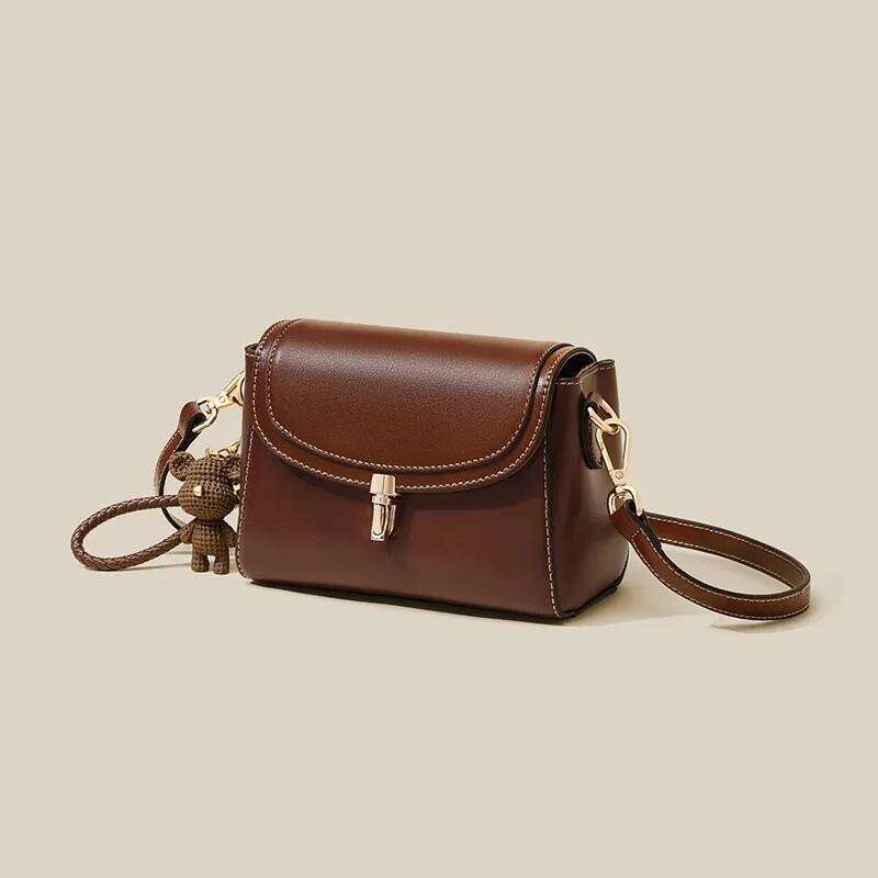 Premium Sense Of Fashion Small Square Shoulder Crossbody Bag, Versatile Leather Women's Bag