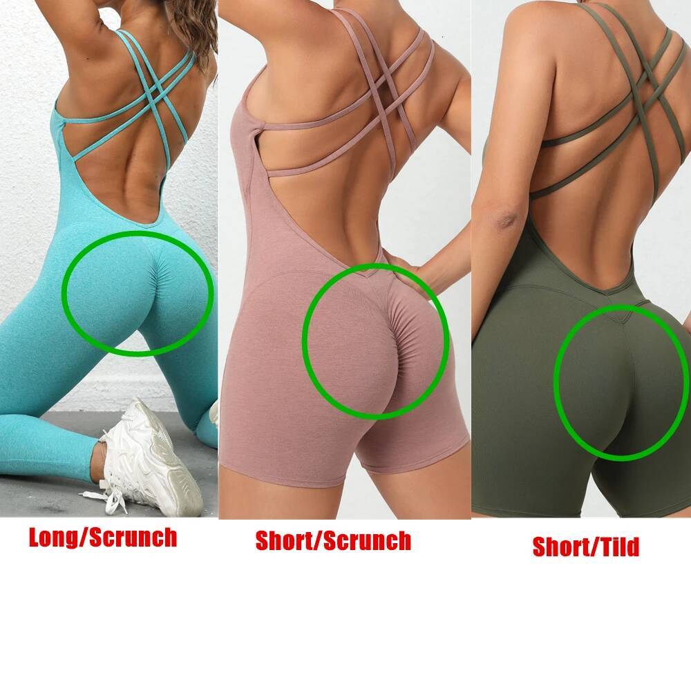 2025 Pad Lycra Active Wear Gym Yoga Set Fiess Scrunch Legging Women Workout Female Sports Outfit Suits Exercise Jumpsuit
