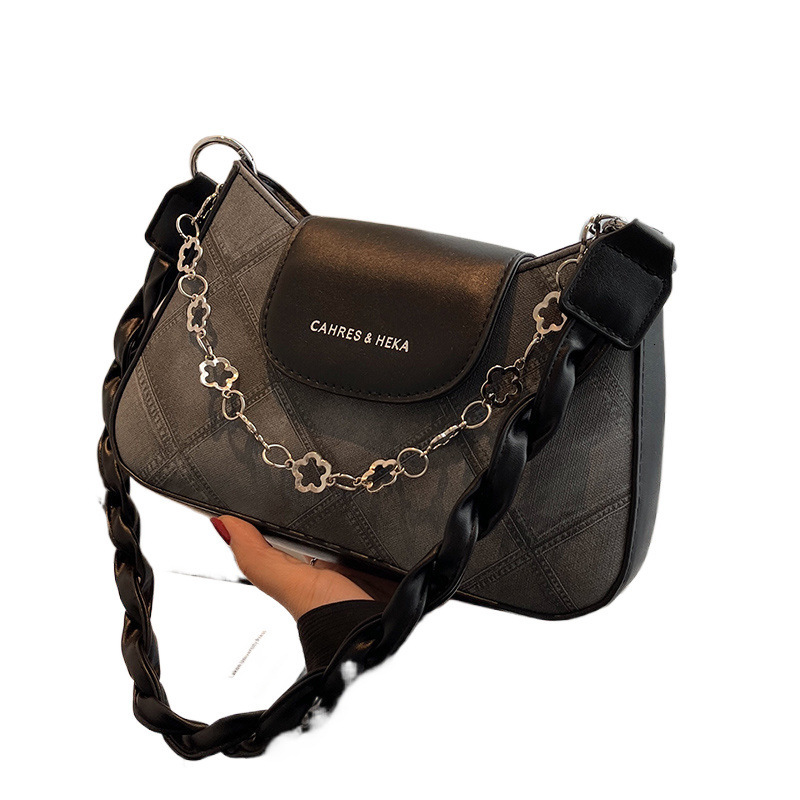 Fashion niche fashion women s handbag summer new texture crossbody bag popular shoulder and armpit bag designer women s fashion shoulder bag