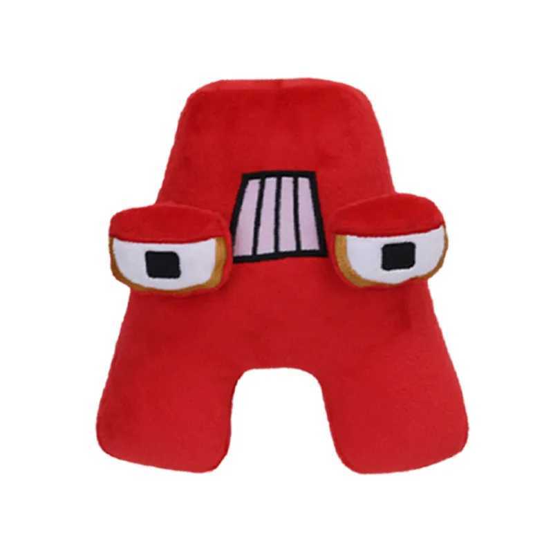 Plush Toys Anime Doll KAWaii 26 English Letters Stuffed Toys Kids Enlightenment Montessori Plush Toy Doll Gifts Z250529