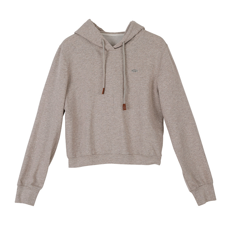 LL5115 Simple casual pullover hooded women's long-sleeved sweatshirt for women in spring and autumn