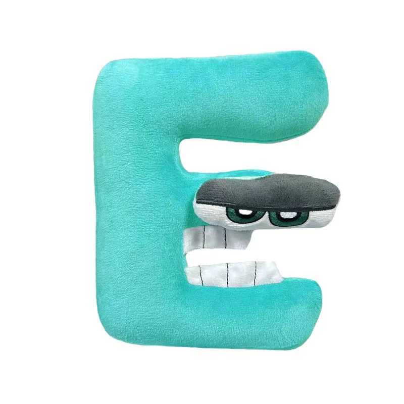Plush Toys Anime Doll KAWaii 26 English Letters Stuffed Toys Kids Enlightenment Montessori Plush Toy Doll Gifts Z250529