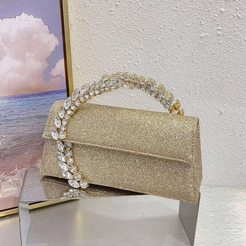 Women's Bags Designer Dia Handle Handbag Designer Bags For Women Satin Shoulder Elegant Silk Party Evening Bag Wedding Clutch Ladies