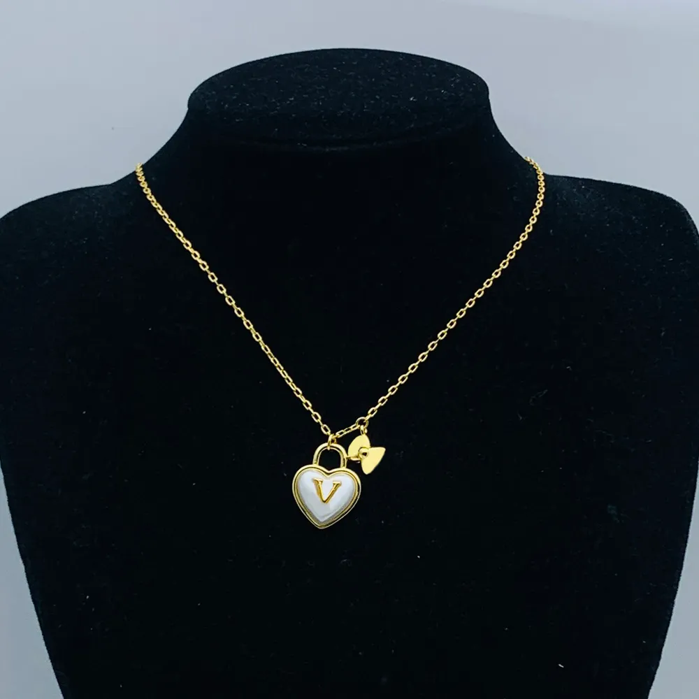 Designer Chain Necklace Pendant Elegant Wedding Party Charm Gold Plated Chains Party Jewelry Gift