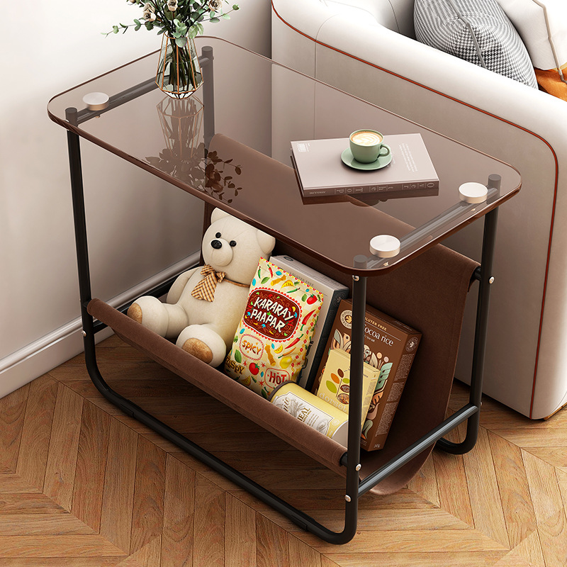 B5292 Coffee table multifunctional living room home small apartment bedside shelf sofa side table