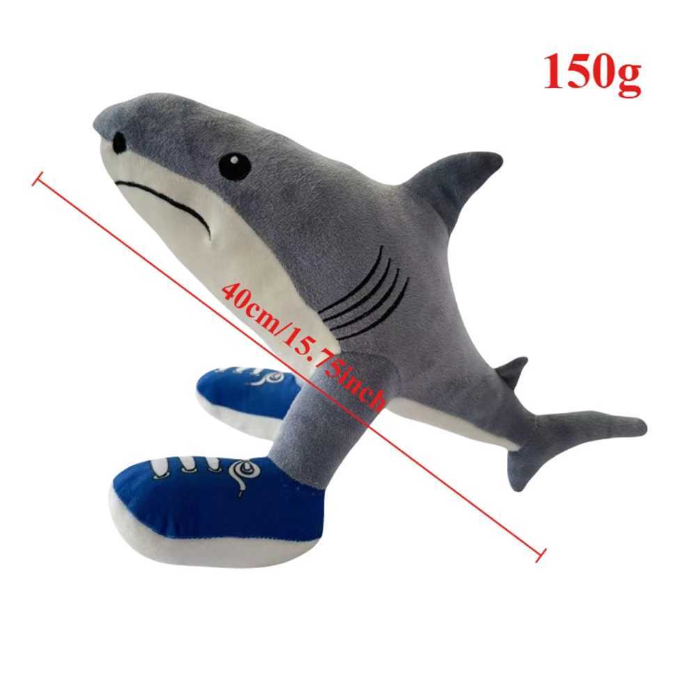 Tung Sahur Plush Toy Tralalero Tralala Shark Plush Doll Cute Plush Sharks Wear Blue Shoes Stuffed Pillow Toy Holiday Gifts Z250529
