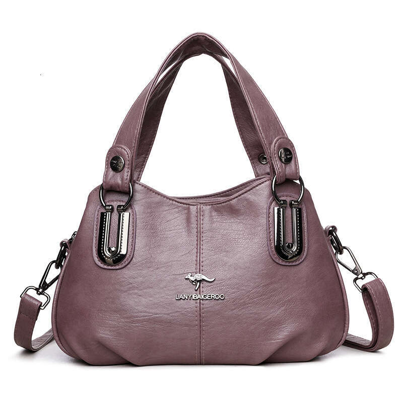 New Trendy Handbag Large Capacity Shell For Middle-Aged Moms Multi-Compartment Shoulder Crossbody Bag B5