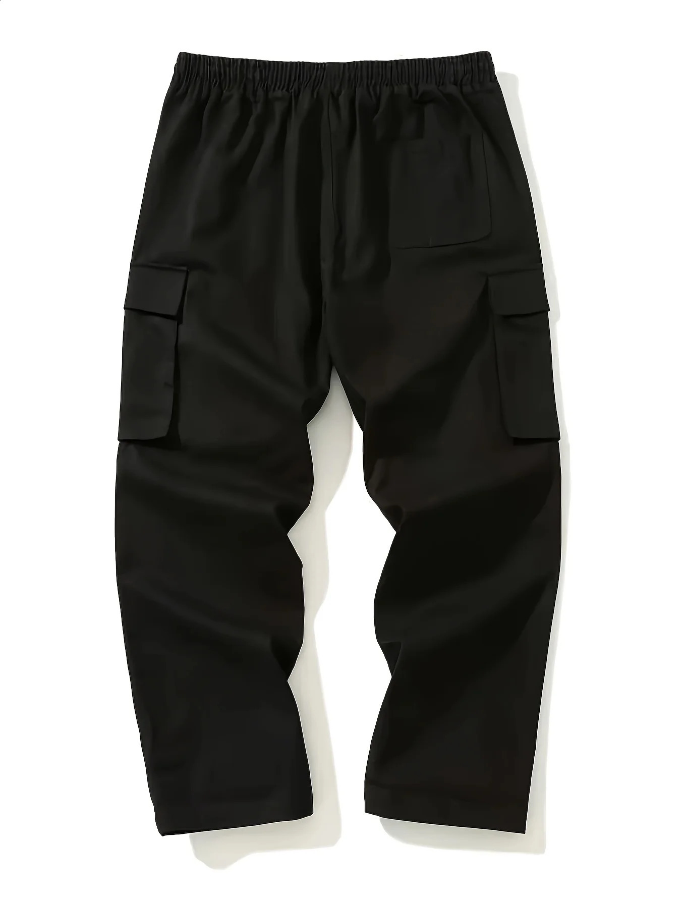 Mens Casual Jogger Pants Relaxed Fit Cargo Pants Drawstring Sweatpants Hiking Outdoor Twill Sport Pants 250527