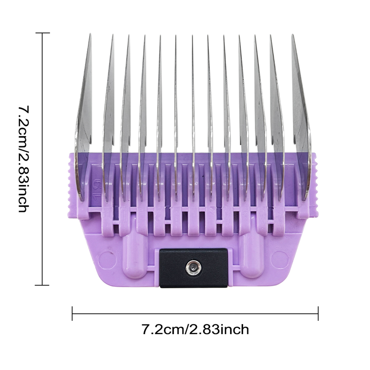 19MM 3/4" Cut Wide Clipper Guard Attachment for A5 Type Wide Blade Stainless Steel Blade for Professional Groomers and Stylist (Snap-On/Off Desig