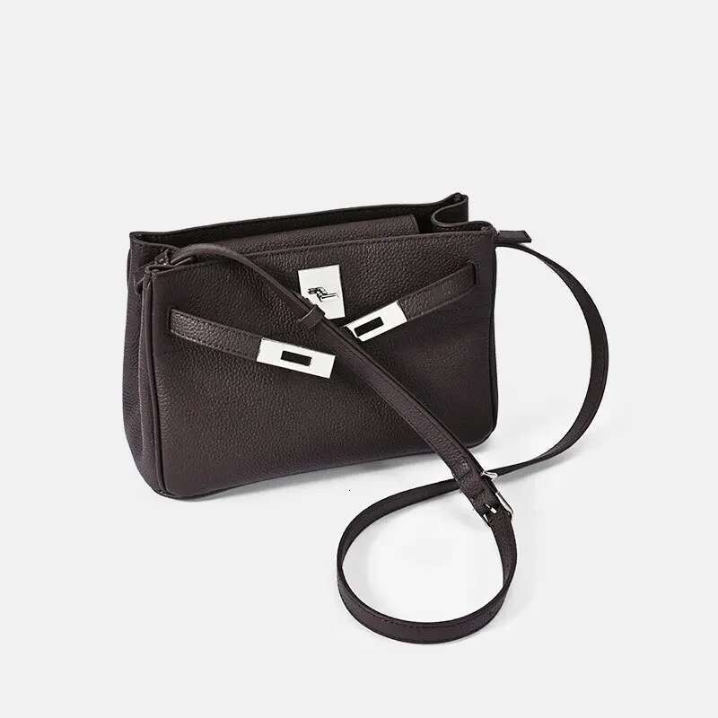 2024 Autumn/Winter New Arrival Top Layer Cow Leather Women's Kali Bag Crossbody Single Shoulder Underarm High-End Feel Fashi