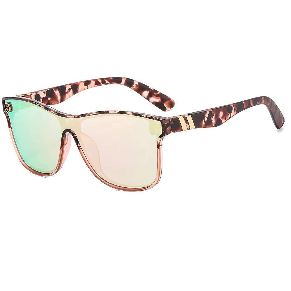 DHcollections High-end Men's Sunglasses Fashionable Design with Large Sports Frame and Integrated Tac Lenses