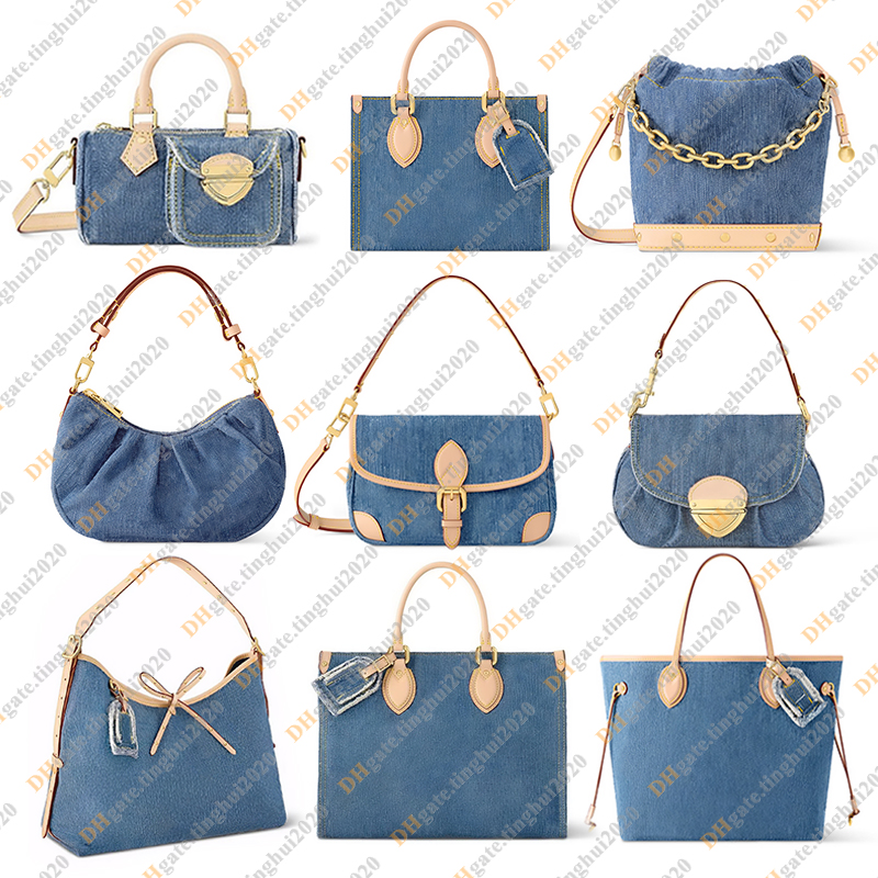 Ladies Fashion Designe Luxury Denim Bag Shoulder Bags Crossbody Handbag Totes TOP Mirror Quality M46829 M46855 M46871 M14633 M13070 M13571 M13319 M13192 M83043