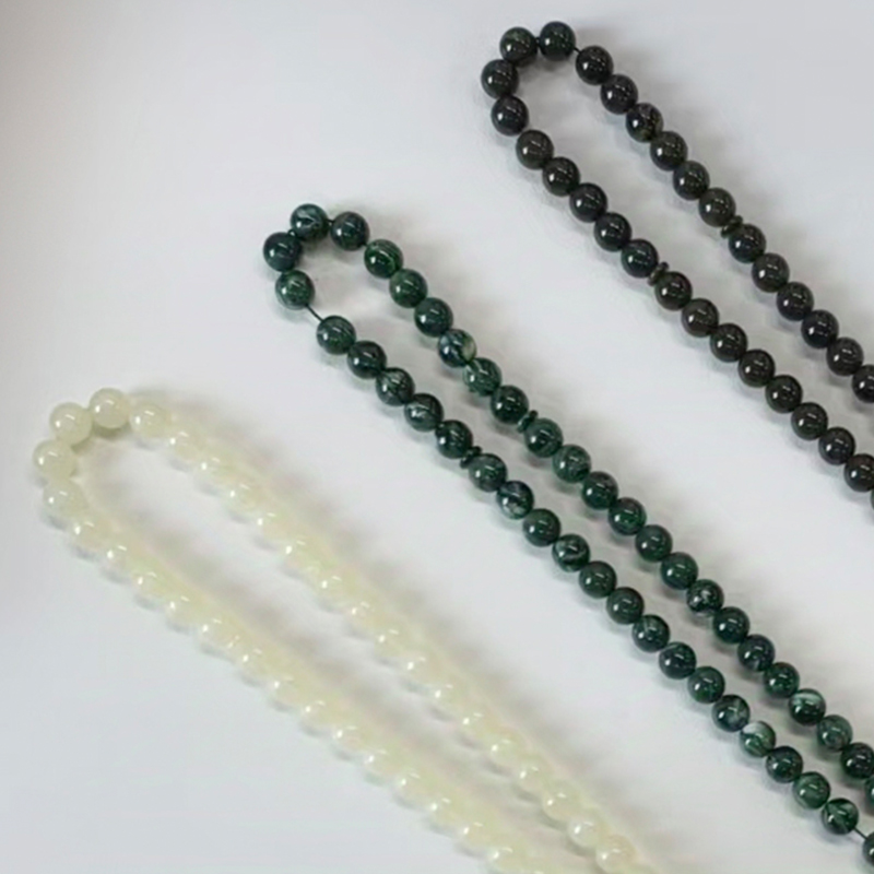 Resin Muslim Prayer Beads with Mixed Colors - Durable Rice Flower Design