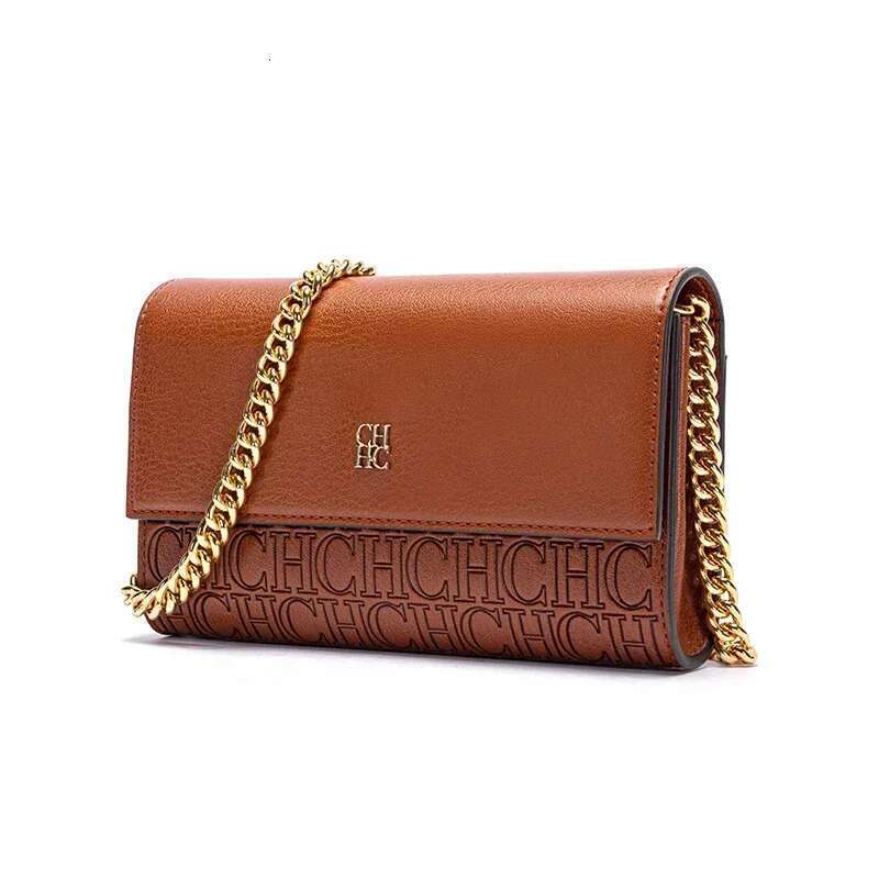 CH Exquisite Craftsmanship Light Design Temperament Women's Crossbody New 2024 Classic Chain Bag