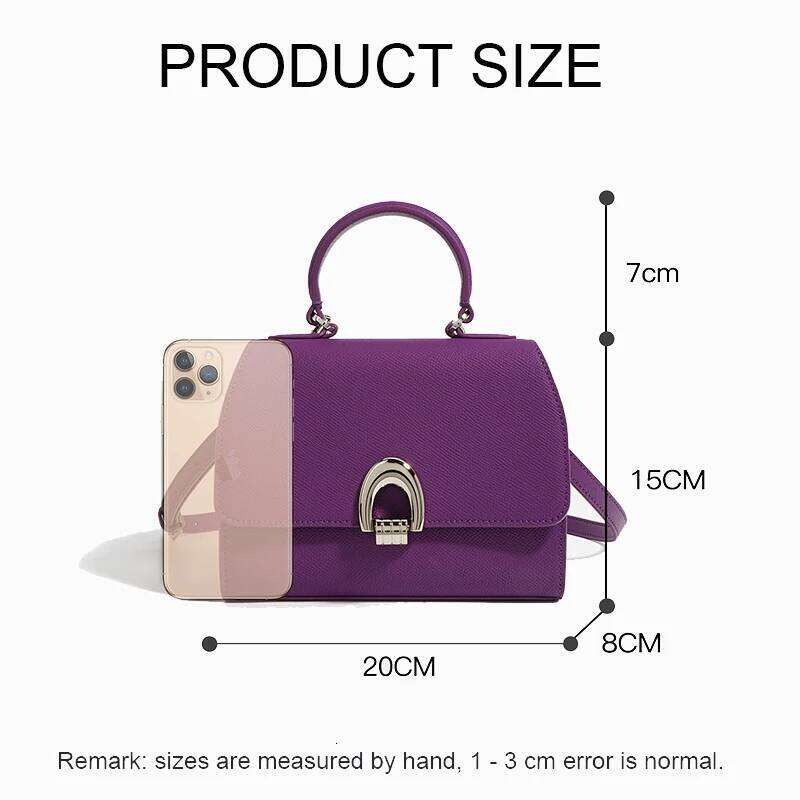 Designer Bag New Women Cowhide Split Leather Handbag Lady Saddle Designer Single Shoulder Crossbody Underarm Bag