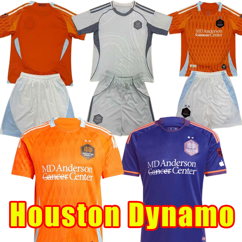 2025 Houstons Dynamo Soccer Jerseys FERREIRA 25 26 Fans Player Version H. HERRERA BAIRD ARTUR FRANCO BASSI Football Shirt AVILA HADEBE Jersey 2026 training