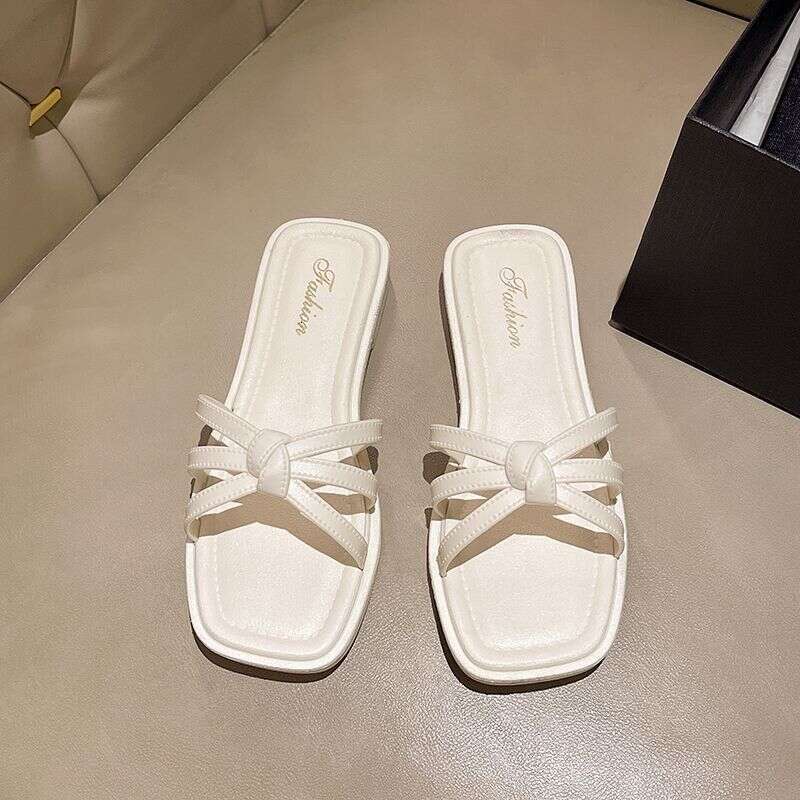 Designer Sandals Low Heeled Sandals Women's Outdoor Cool Slippers 2025 New Summer Fashion Outdoor Luxury Beach Cool Slippers Wholesale