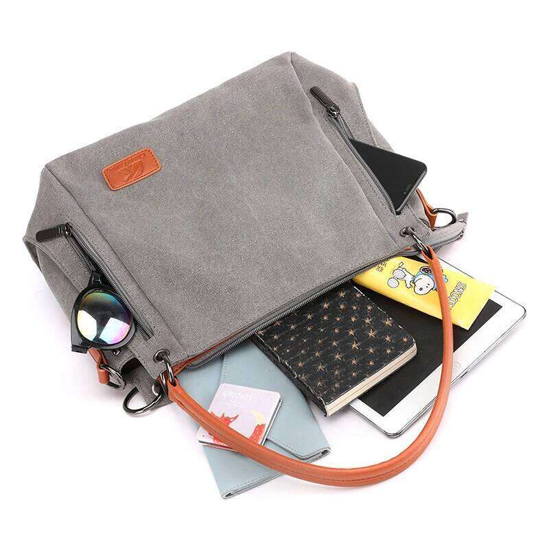 Designer Shoulder Crossbody Bags For Women Canvas Female Messenger Bag Purses And Handbags