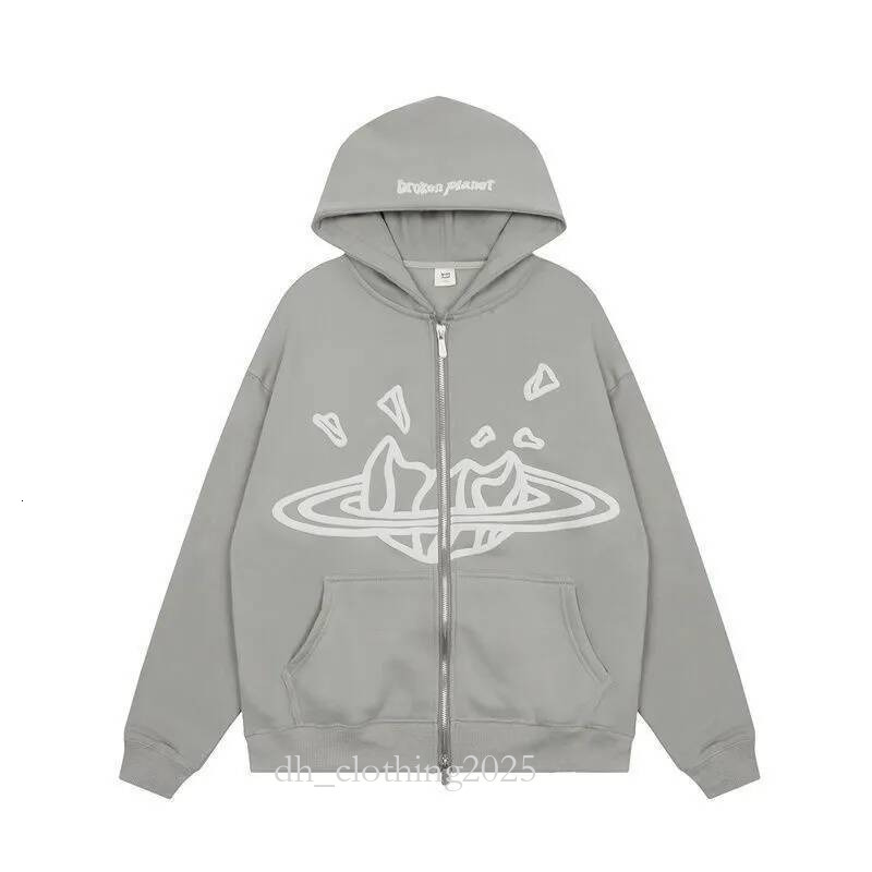 Broken Hoodie Planett Designer Sweatshirt T Shirt Shorts Top And Pants Set Hoodie Loose Mens 3D Fluffy Foam Graffiti Letter Sweater Harajuku Pullover Women Long ef9