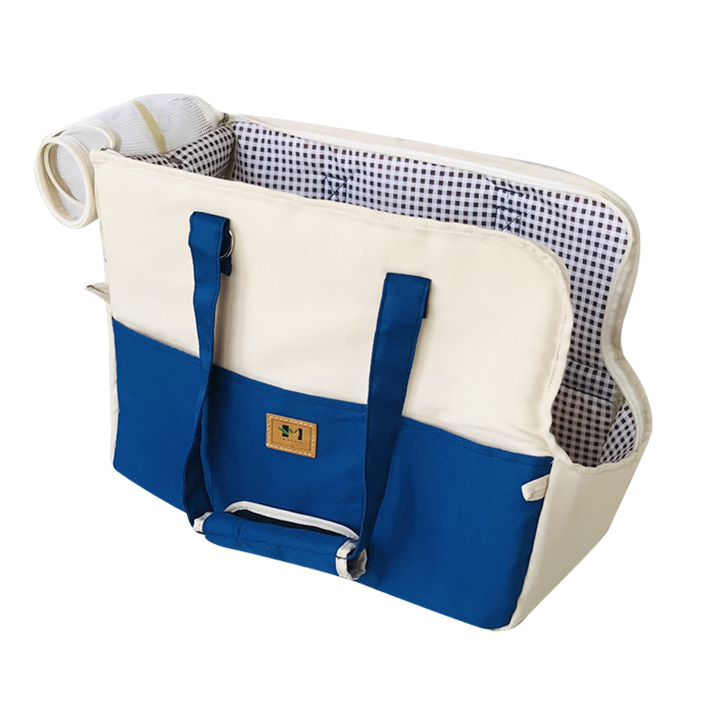 Durable Handheld Pet Backpack | Stylish Cat/Dog Travel Case Ideal for Short Trips