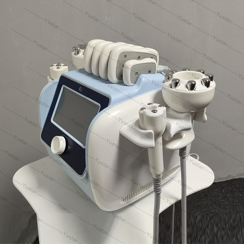 5 in 1 Multi-functional 40kHz Deep Tissue Muscle Stimulator - Slimming Device with Negative Pressure Technology Cavitation Therapy