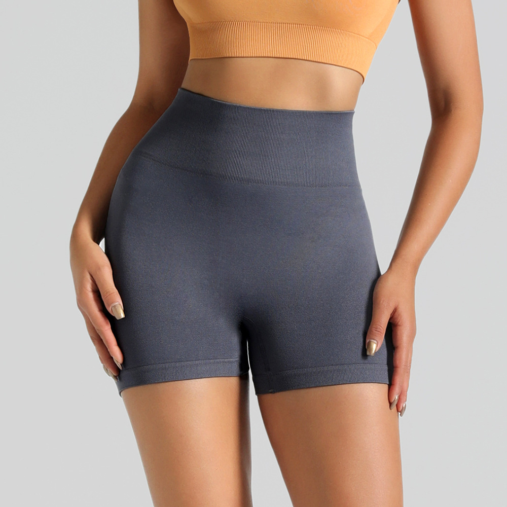 Yoga Shorts High-Rise Breathable No T-Line Workout Tights Outfits High Waisted Sports Shorts Fashion For Women'sPush Up Running Slim Fit Casual B