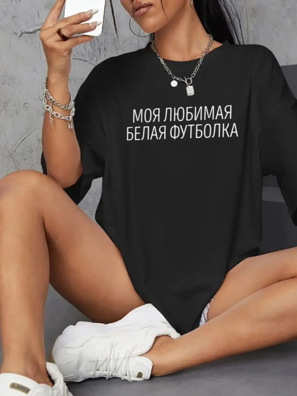 Russia Word Printed Short-sleeve Summer Women T-shirts Funny Graphic Cat Casual Style Female Tops Designer Clothing2025 New